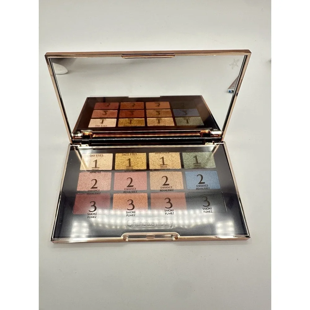 Charlotte Tilbury THE ICON Palette Limited Edition Eyeshadow Palette. Shimmery